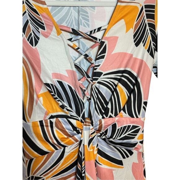 NEW Yumi Kim One & Only pattern Maxi Dress Sz XS in Pink Retro Bloom - Picture 6 of 15